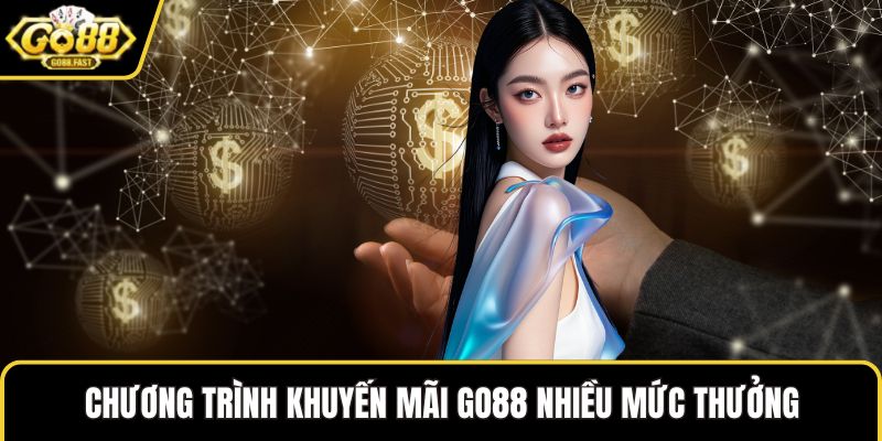 Chương trình khuyến mãi GO88 nhiều mức thưởng