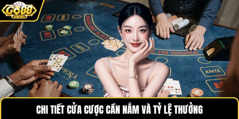 Chi tiết cửa cược cần nắm và tỷ lệ thưởng