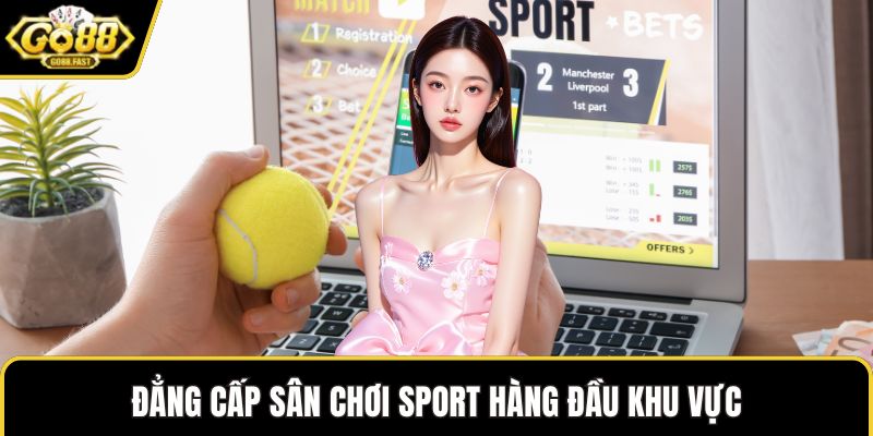 Đẳng cấp sân chơi sport hàng đầu khu vực