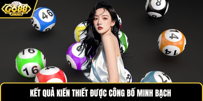 Kết quả kiến thiết được công bố minh bạch