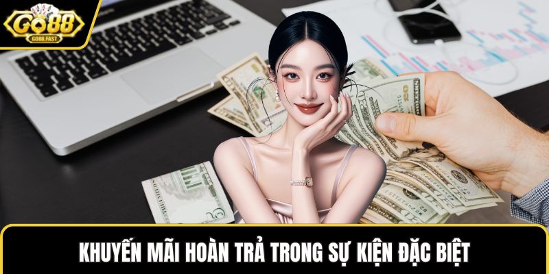 Khuyến mãi hoàn trả trong sự kiện đặc biệt